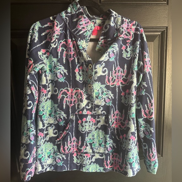 Lilly Pulitzer Monkey Trouble Popover - Picture 1 of 2